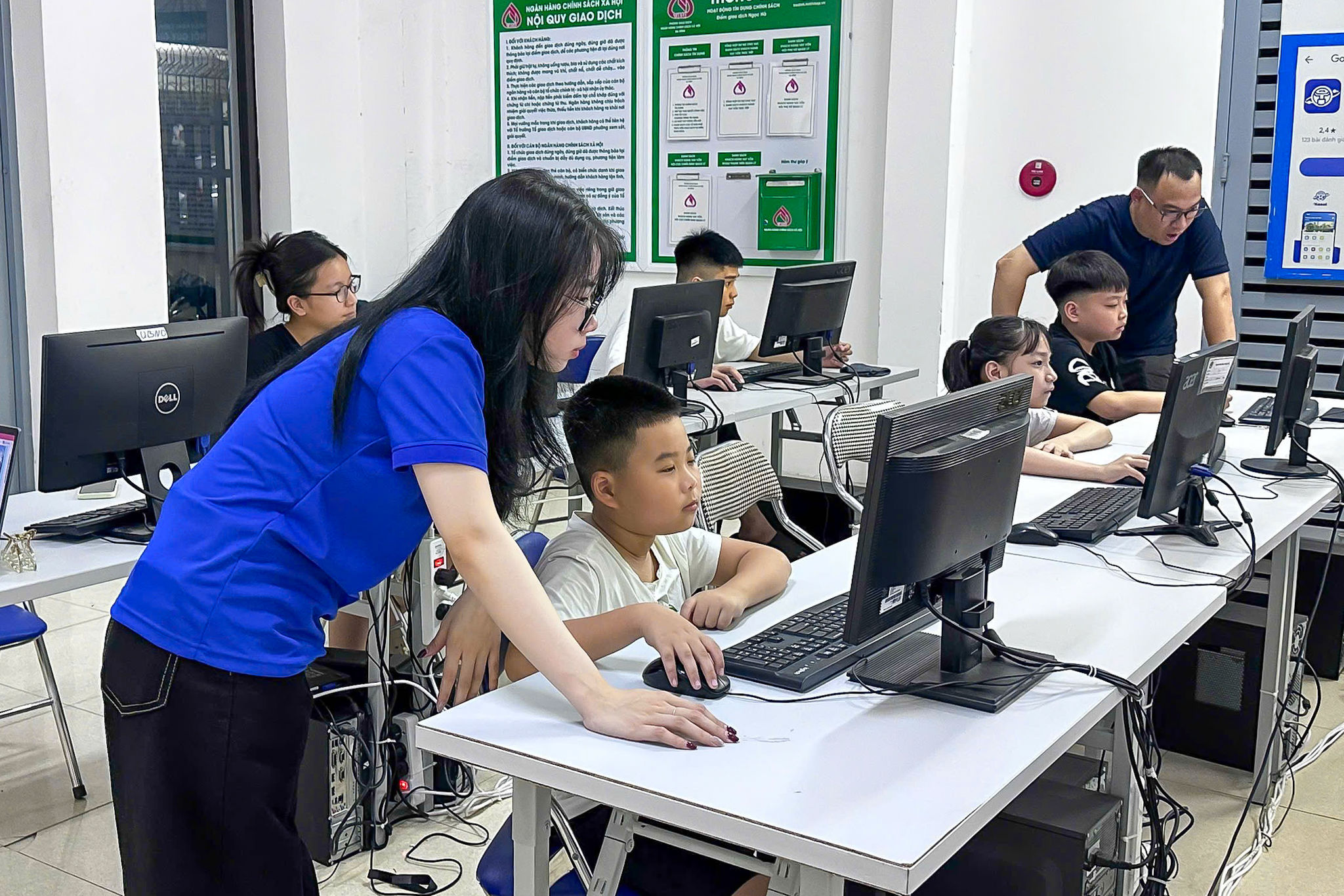 Phường Ngọc Hà đồng hành cùng thiếu nhi trong kỷ nguyên số